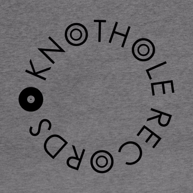 Knothole Records (Black Text) by JamieAlimorad